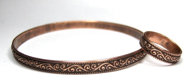 Flourish Swirls Bangle Only
