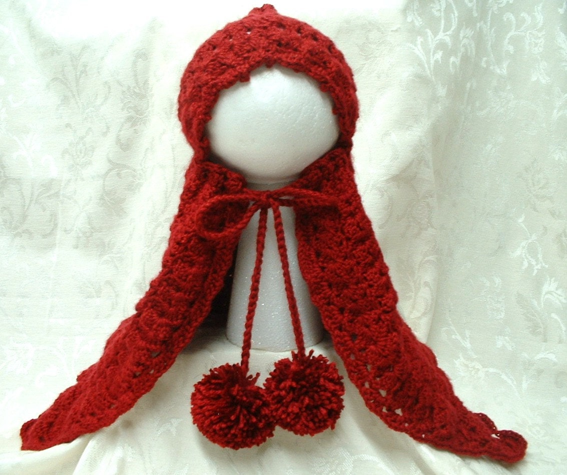 Red Hooded Cape