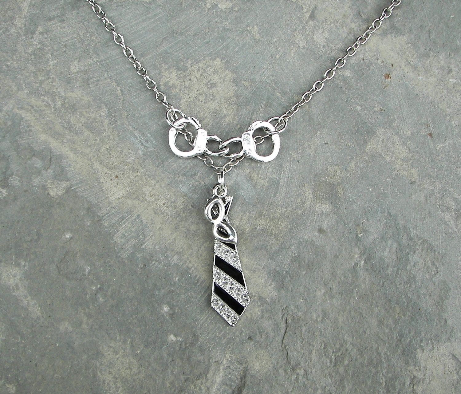 Fifty Shades of Grey Inspired Trilogy  Necklace