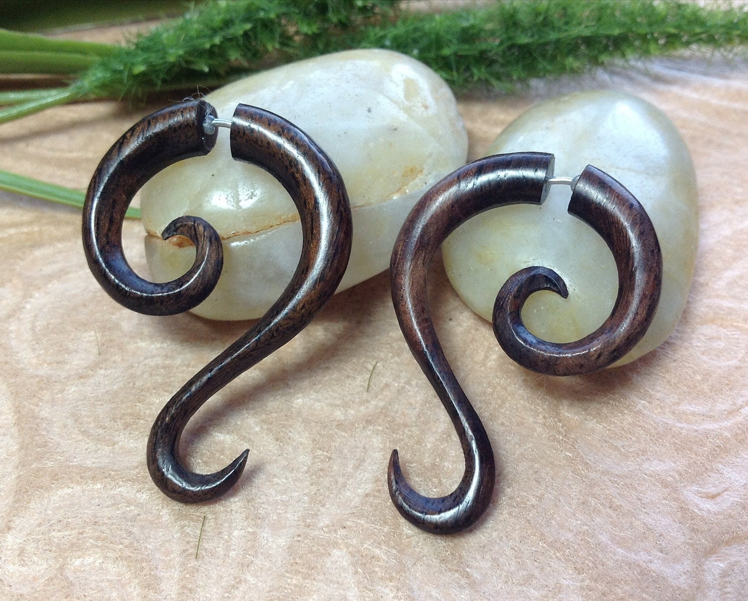 Spiral Earrings Gauge