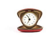 Back to school - Vintage red foldable clock - TheRetroBottega