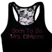Custom Rhinestone Lace Tank Top. Personalizes Bride Shirt. BrideTank Top Shirt. Maid of Honor. Mother of the Bride.