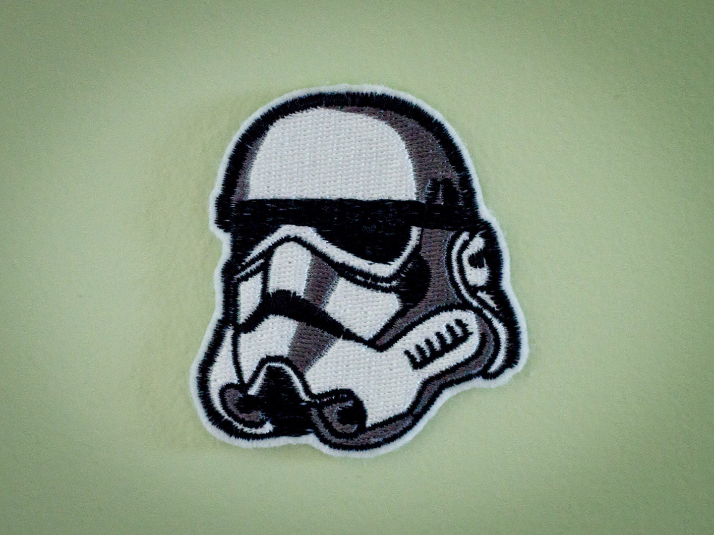 Stormtrooper -- Star Wars Storm Trooper Embroidered Iron-on Patch