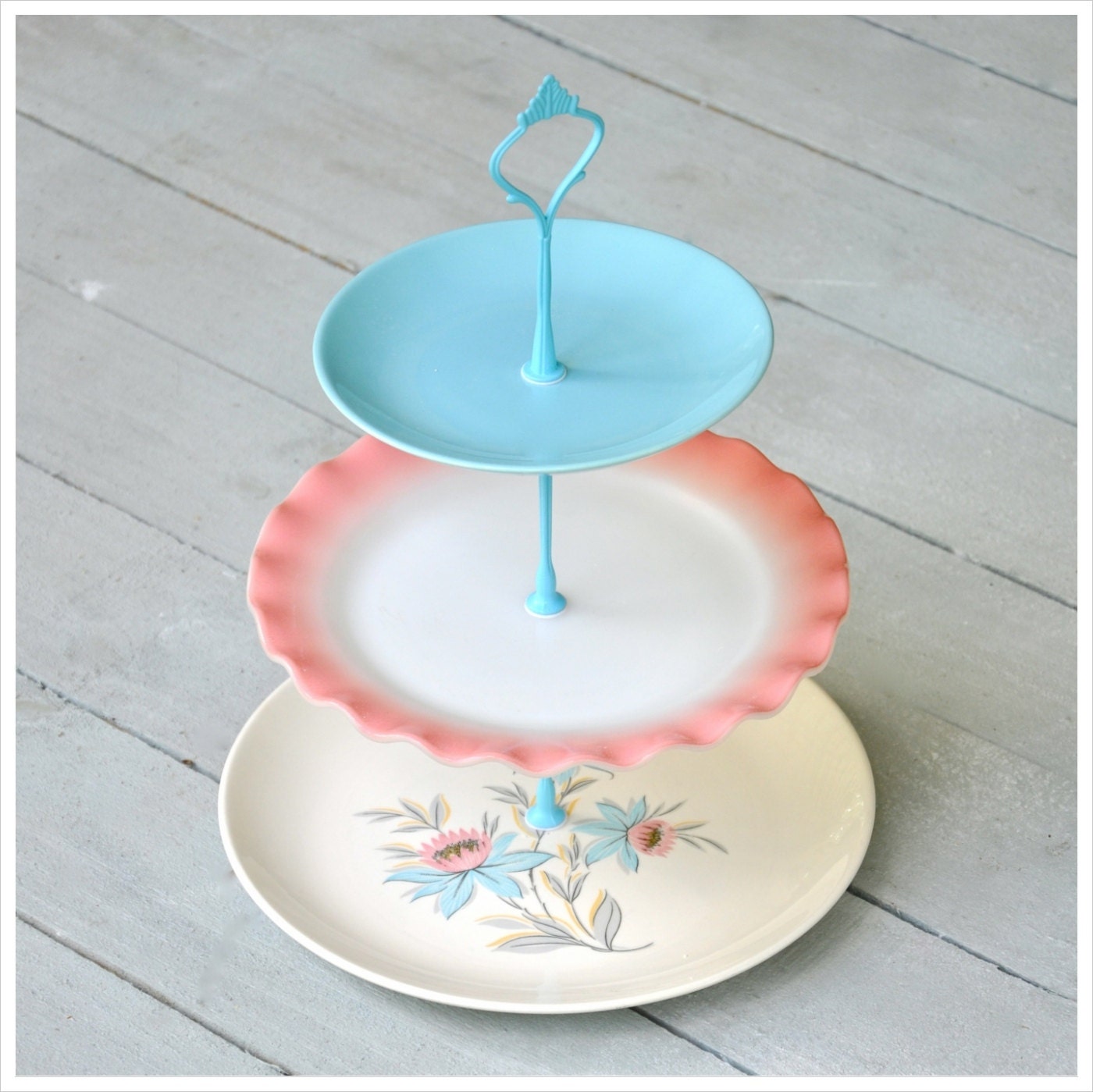Candyfloss: Cupcake Stand, 3 Tier Cake Stand, Candy Colors