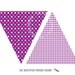 INSTANT Download - Printable DOC MCSTUFFINS Happy Birthday Banner - Triangle Pennant Banner