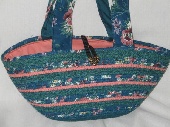 Teal Peachy purse great for a day out