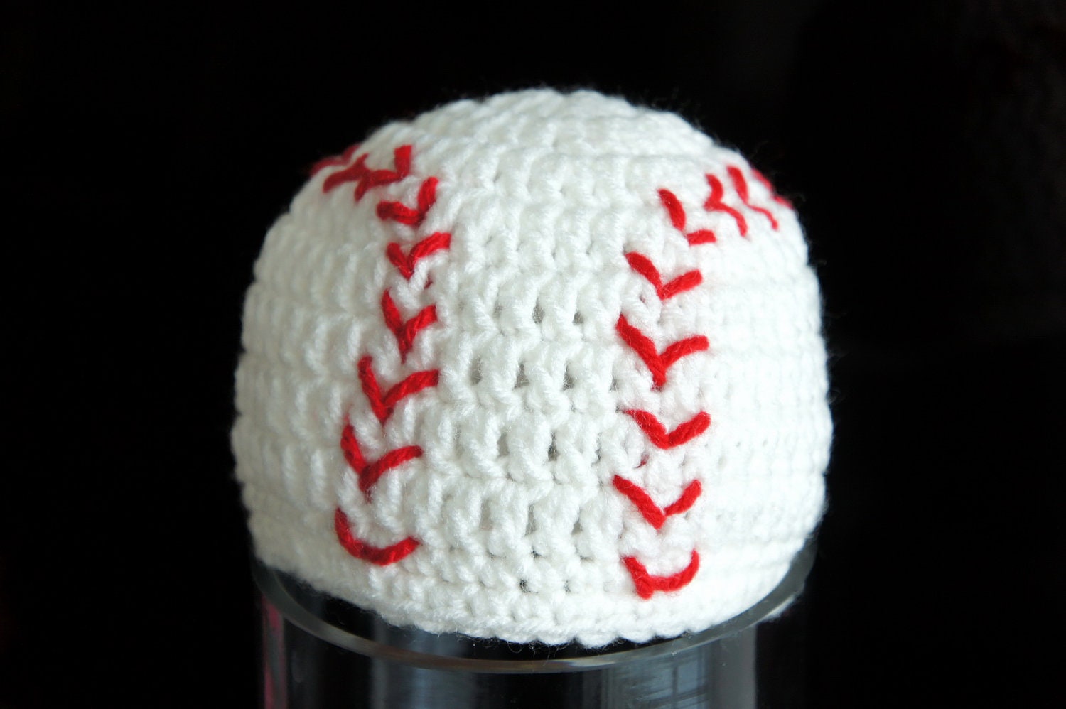 Baseball Hat, Softball, MLB, Sports Hat, Crochet Baby Hat, Baby Hat, photo prop