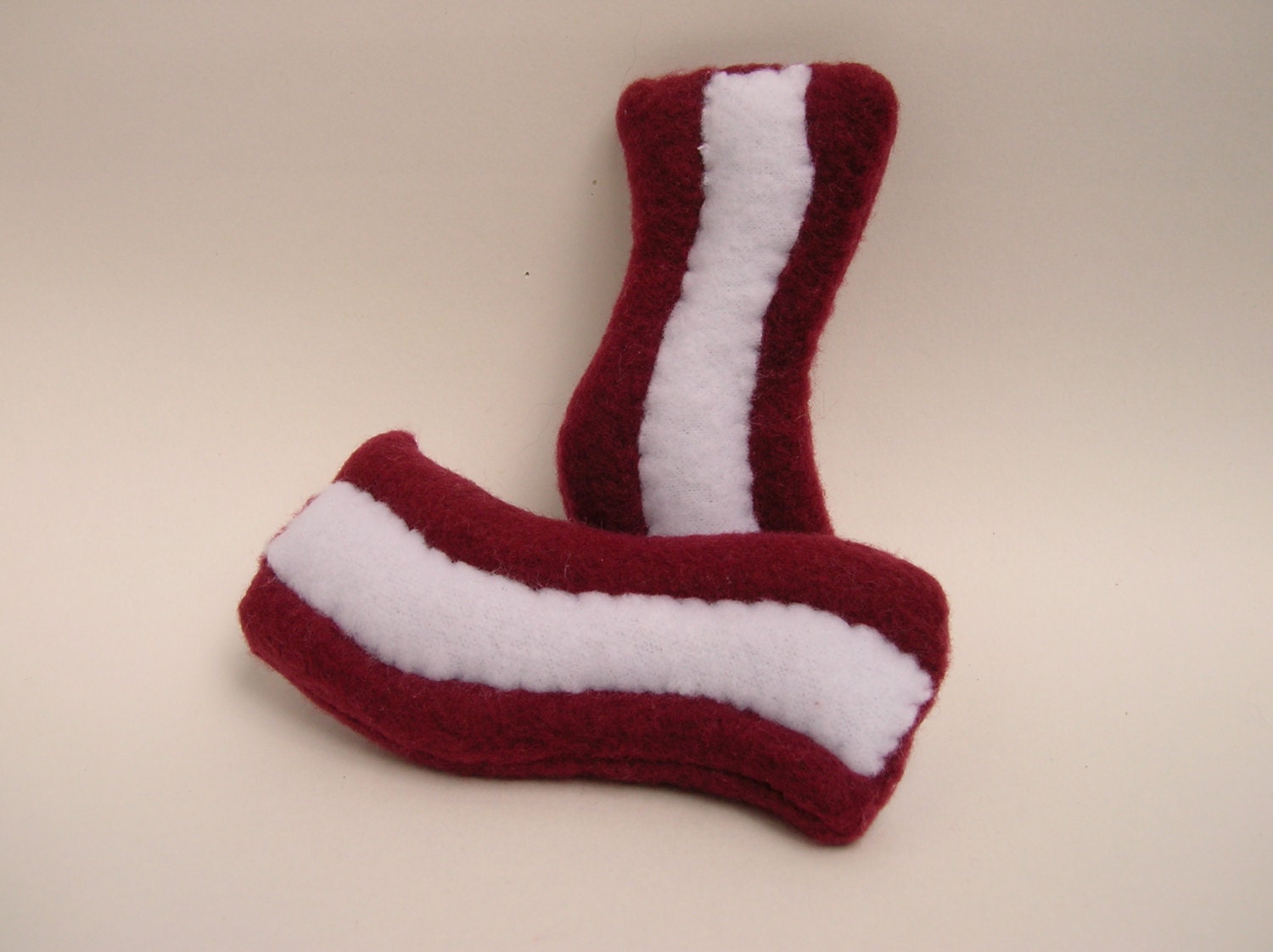 Handmade Bacon Catnip Filled Cat Toy