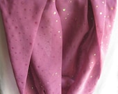 Dark Magenta Sequined Infinity Scarf