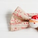 Boy's Bow Tie, Newborn, Baby, Child- Christmas, Santa, Snowman, Tan, Red