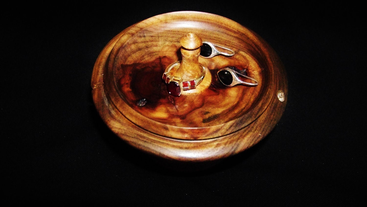 Jewelry Dish With Ring Post