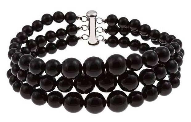 Pearl Ocean Black Onyx Journey Bracelet