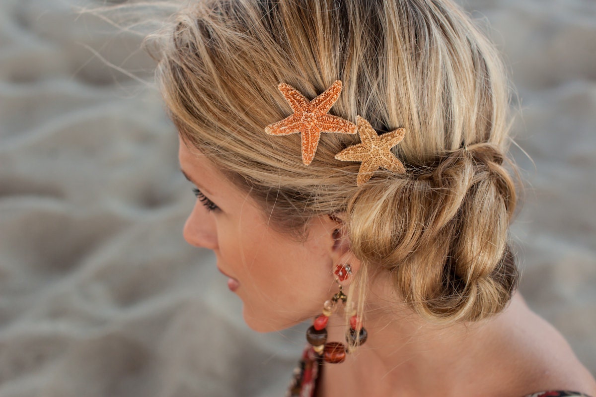 Sugar Starfish Hair Clip Set