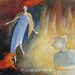 Zooba The Dog watercolor original painting fairytale art angel gift Susan Sorrell Hill