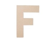 8 Inch Paper Mache Letter F - Craft and Party Supplies Il_170x135