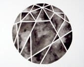 Cutting Diamonds II - Original Watercolor