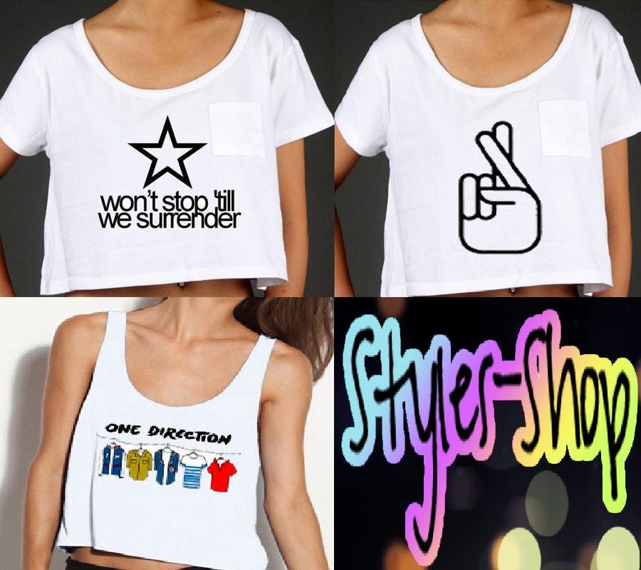 One Direction Inspired Tops PREORDER