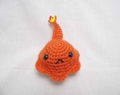 Crochet Charmander Cupcake