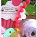 cupcake baby shower popcorn box decoration or gift for mom to be