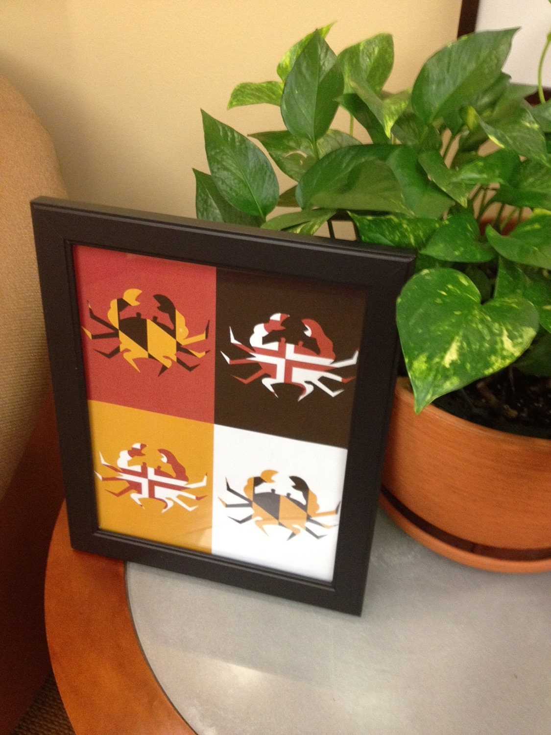 DIGITAL FILE - Maryland Flag Crabby