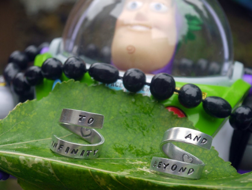 To Infinity and Beyond Best friend TWIST rings