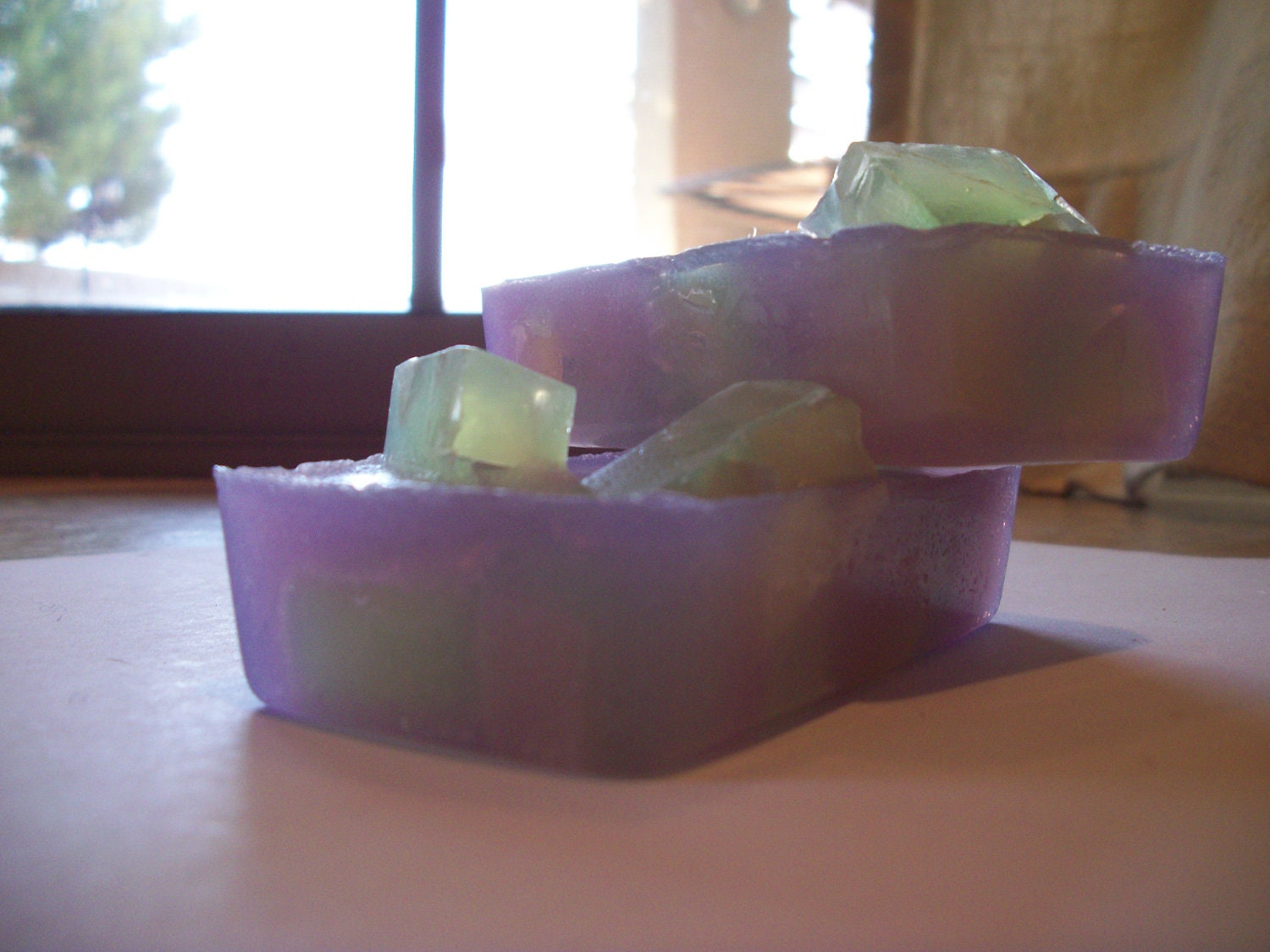 Purple Soap Chunk- Purple- 4 oz- Sweet And Wild Things
