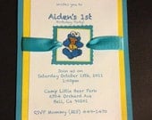 Cookie Monster Birthday Invite