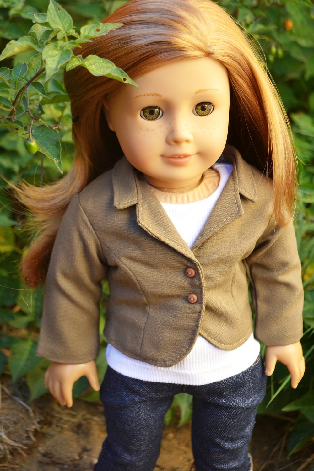 Polished and Sophisticated Blazer- A Blazer for American Girl Dolls