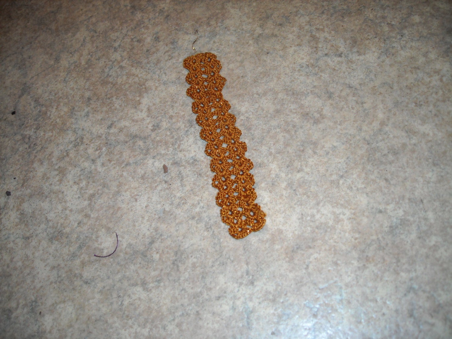 crochet bookmarker