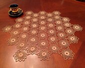 beaded doily