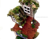 The Fairy Fort - Mixed Media Paper Playhouse for Pixies and other Wee Folk
