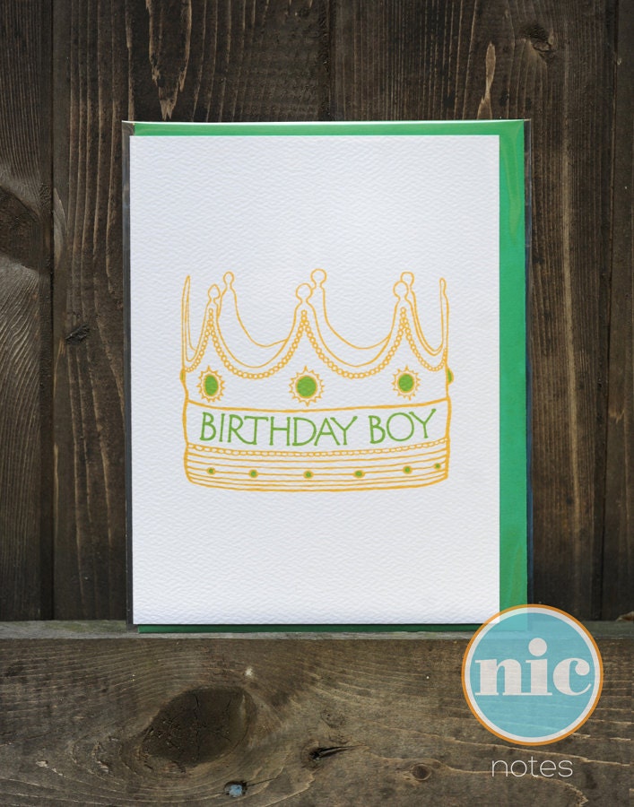 Birthday Boy - Birthday Card