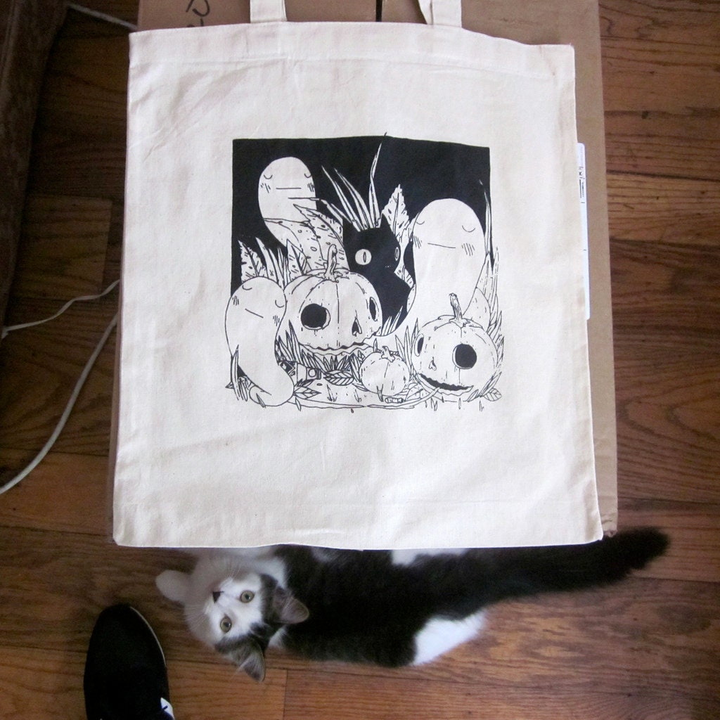 Pumpkin Patch Tote Bag