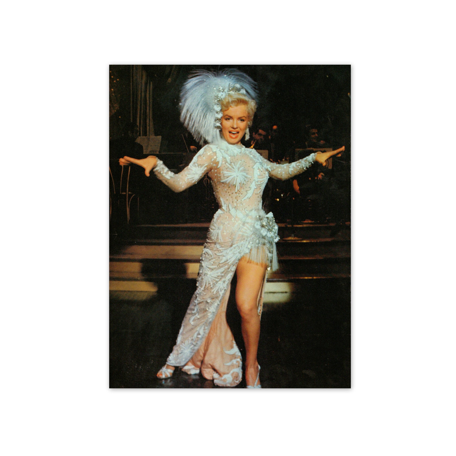 Vintage 1970s Marilyn Monroe Art Photography Print. 8" x 11". Ready to Frame. Hollywood, Modern, Contemporary, Glamour. (No. 700)
