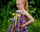 Girls Summer Tie Front Knot Top and Shorts Size 8