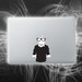 Hipster Macnerd decal