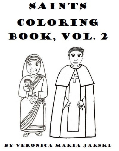 Catholic Saints Coloring Book, Vol. 2