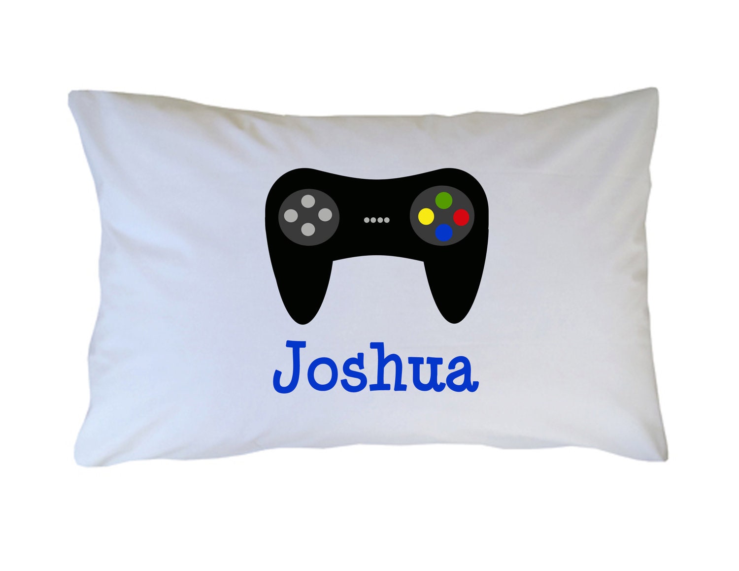 Video Game Controller Pillow Case Personalized Pillowcase