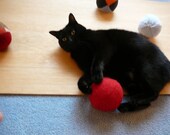 Red Cat Toy Recycled Pet Toy