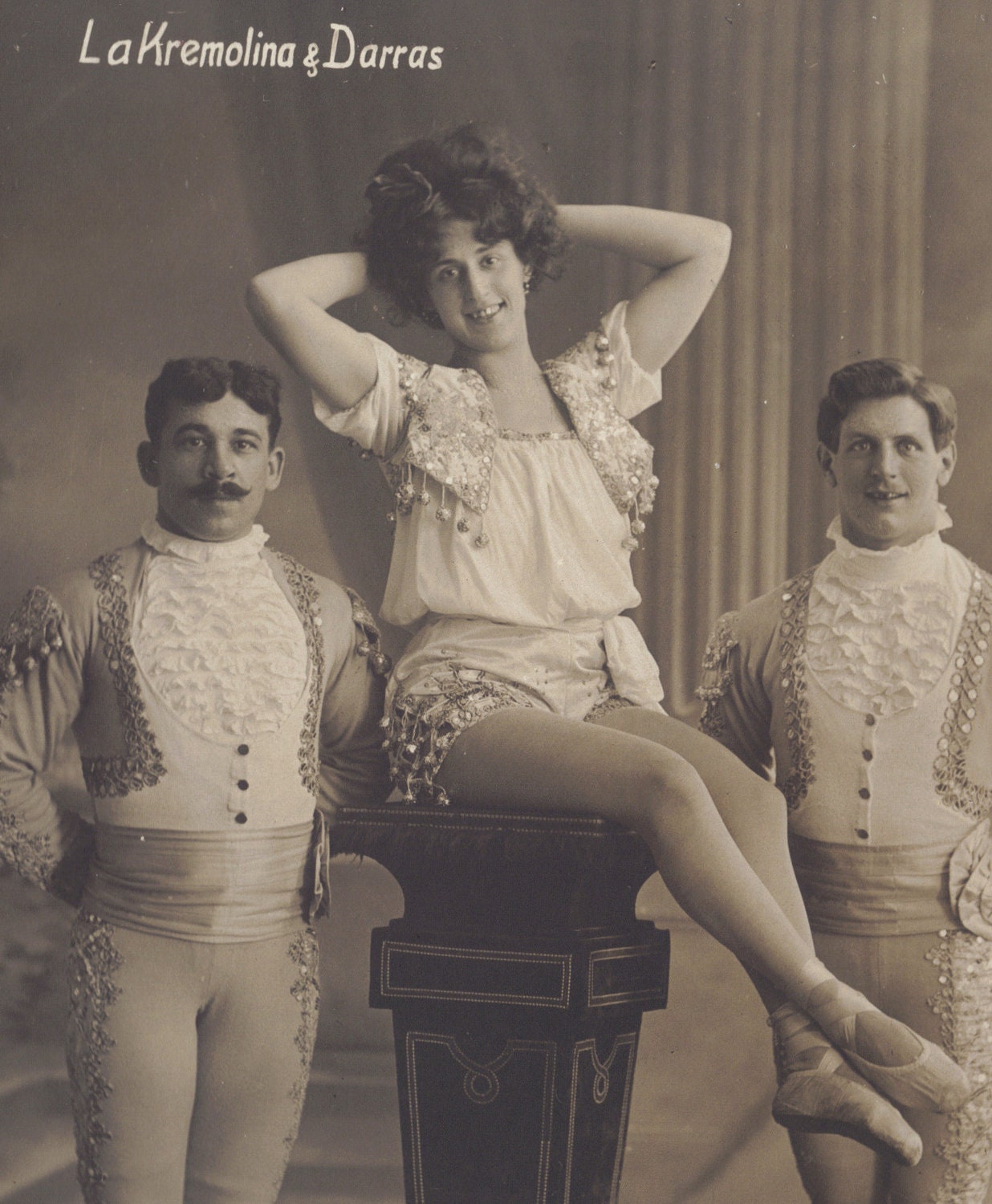 Belle Epoque Circus Acrobats circa 1910
