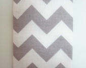 Boys Chevron Tie, Gray Chevron Tie