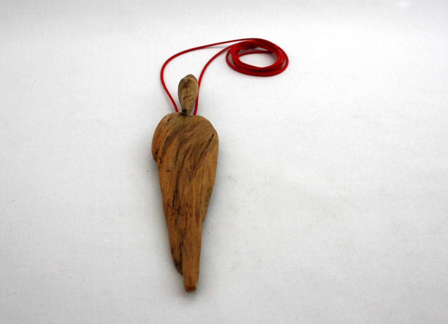 driftwood sculpture pendant...natural art to wear...unique jewelry necklace...art by nature...statement necklace