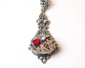 Steampunk Necklace /A Vintage Watch Movement Jewelry
