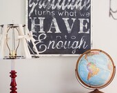 Grateful - Hand Painted Sign
