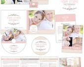 13 pc PROF. WRITTEN Photography Marketing Set Templates Photography Branding - logo included - MK136A