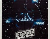 The Empire Strikes Back, US One Advance (27x41in), 1980. Original Vintage Movie Poster