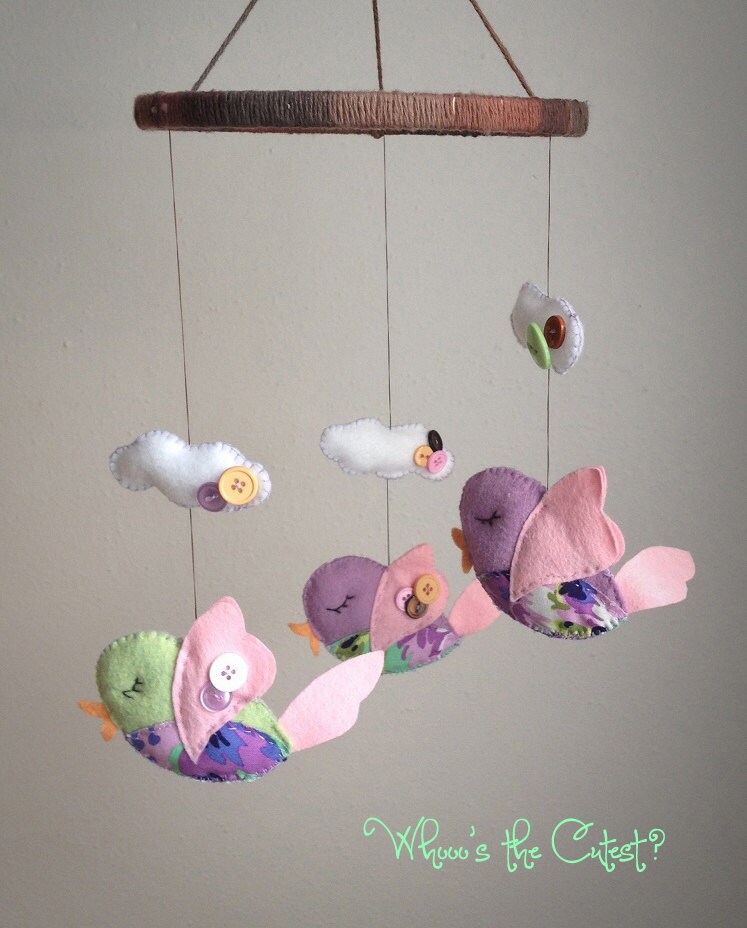 handmade baby mobile