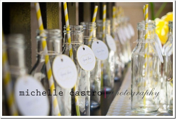 Set of 100 Vases, Drinking 12OZ Vintage Glass Milk Bottles: Weddings, Baby Showers, Bridal Showers, Mason Jars