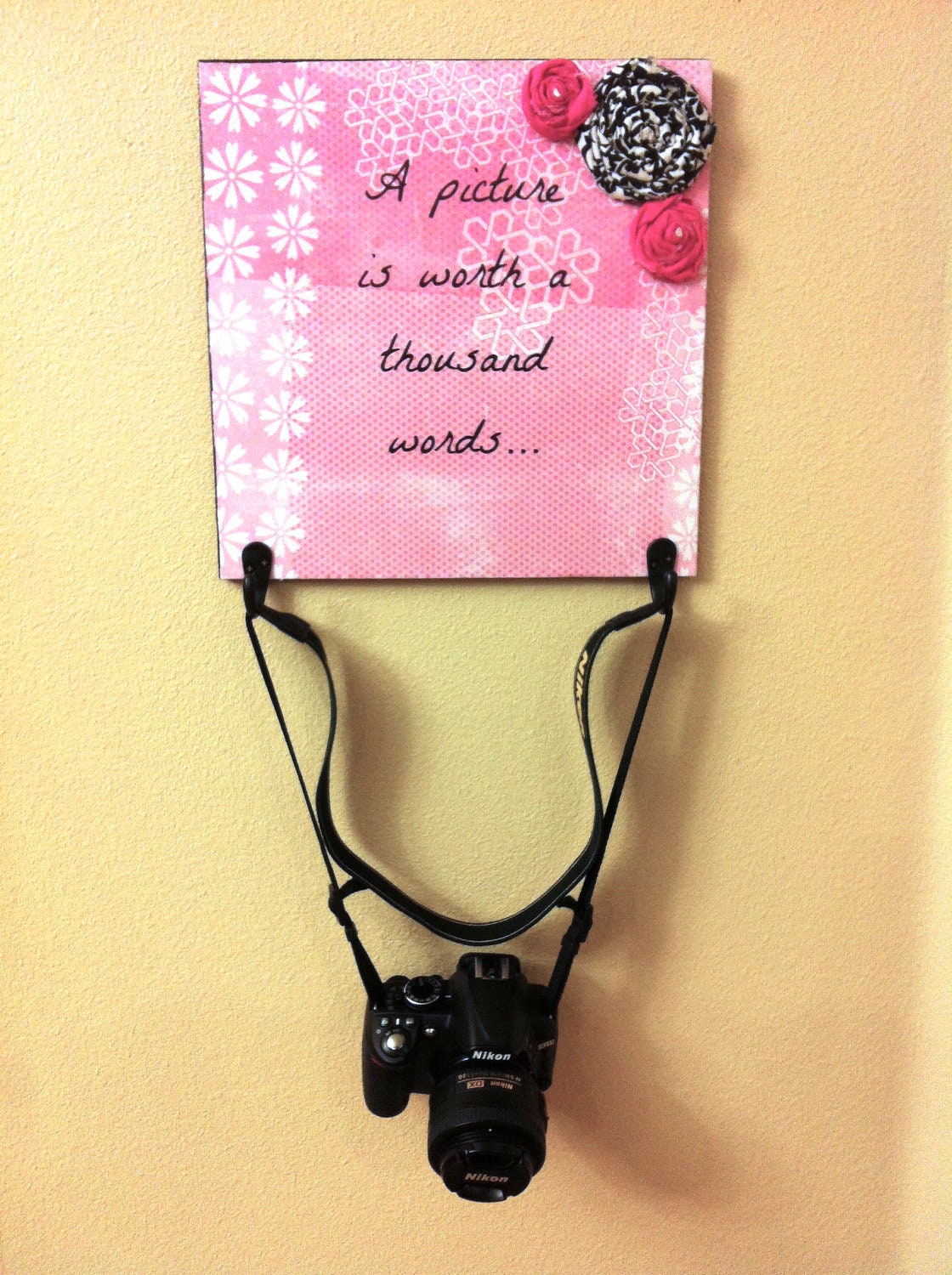 Camera Holder Wall Hanging