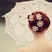 Bridal hair clip set, Wedding hair accessories, Lace flower pins, Bridal bobby pins - ETHEREAL LACE